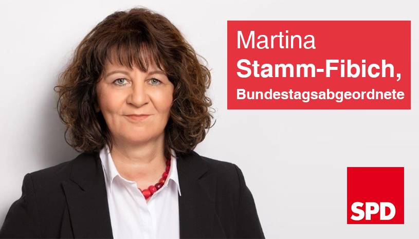 Zur Homepage der Bundestagsabgeordneten Martina Stamm-Fibich (Link öffnet in neuem Fenster)
